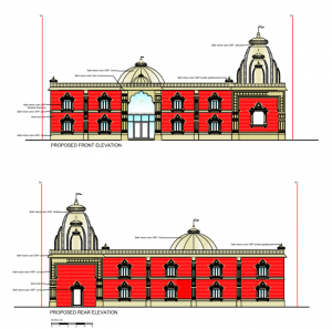 Proposed Front & Read Elevation 